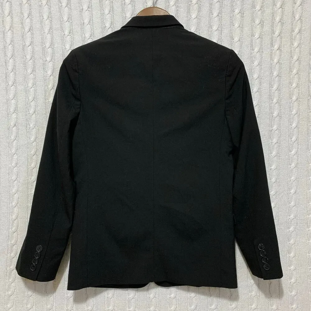 Calvin Klein Black Boy’s 14 Blazer Jacket Trim Fit